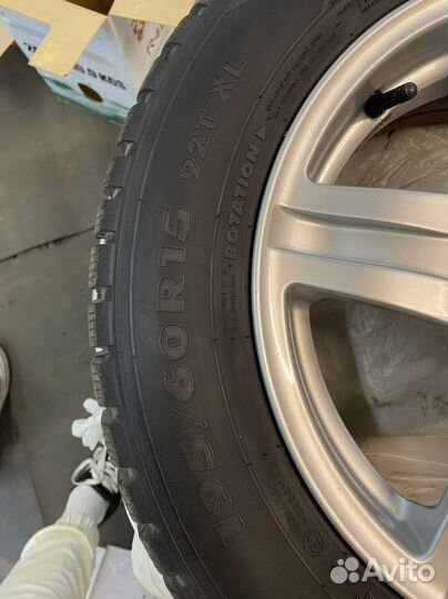 Диски r15 с резиной Nokian Nordman 7 195/60 R15