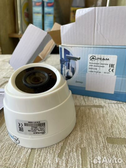 Камера видеонаблюдения купольная уличная