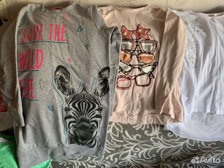 Вещи на девочку 128 пакетом