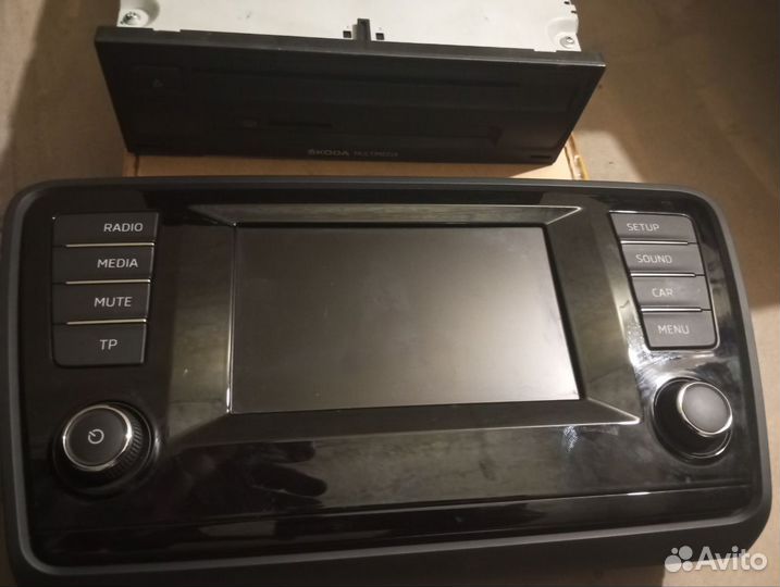 Магнитола bolero skoda octavia a7