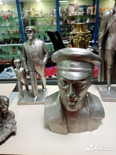 Статуэтки силумин, чугун