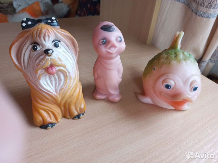 Игрушки резиновые СССР