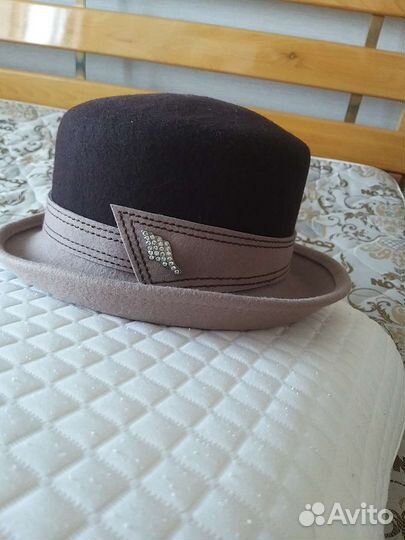Шляпа фетровая женская