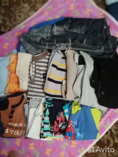 Вещи пакетом на мальчика от6 до14 лет