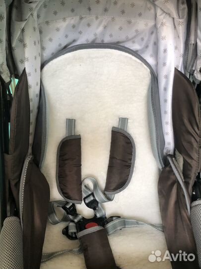 Санки коляска nika