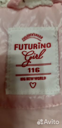 Куртка для девочки 116
