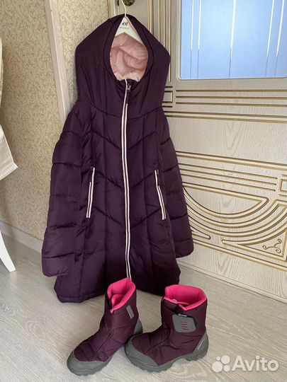 Пальто зимнее для девочки