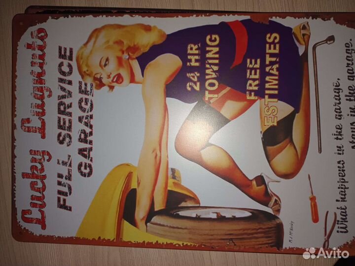 Жестяная табличка