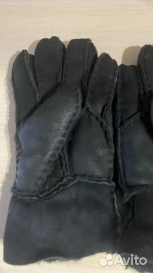 Перчатки детские (мех, нубук)