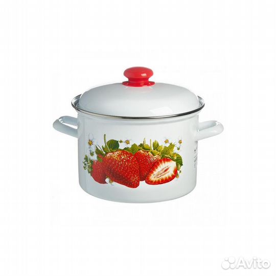 Кастрюля 1,5 л Сочная клубника