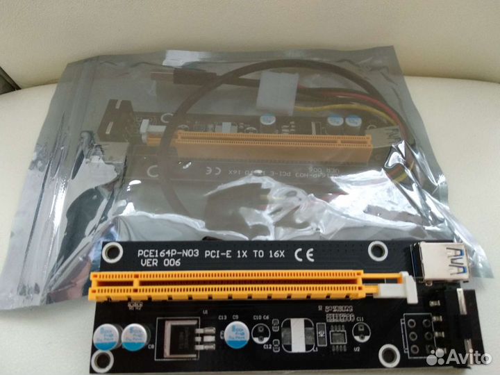 Райзер для видеокарты USB 3.0 ver 006 (кабель 60см