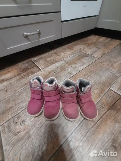 Ботинки демисезонные для девочки котофей