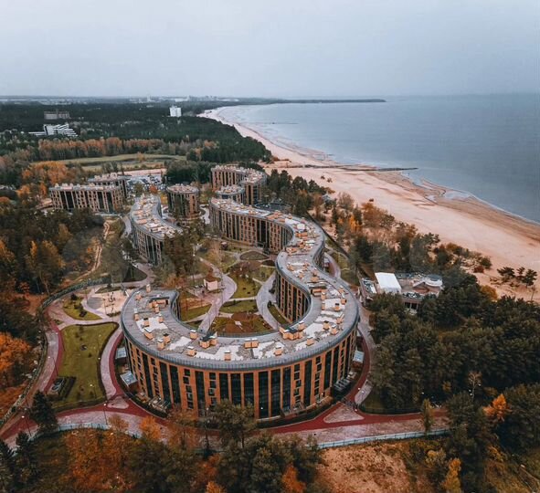 1-к. апартаменты, 38 м², 6/6 эт.