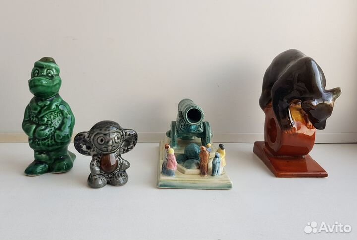 Статуэтки Царь-Колокол,Цирковой мишка зик Конаково