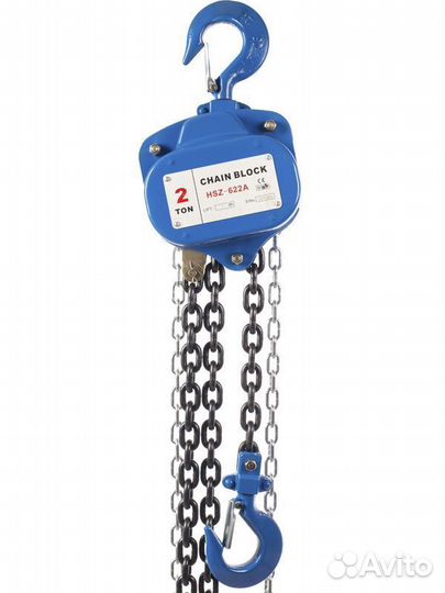 Таль ручная шестеренная трш 2т, 9м (тип 622-А)