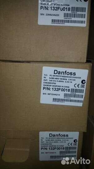 Преобразователи частоты Danfoss VLT Micro-Drive