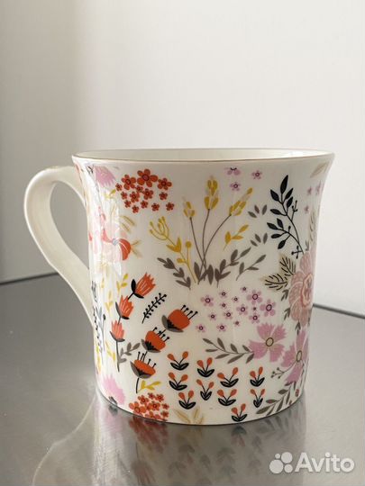 Кружка подарочная цветы