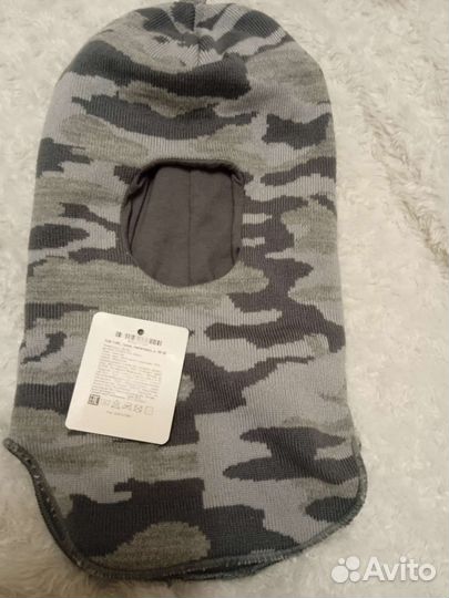 Шапка шлем для мальчика новая 48-50 р