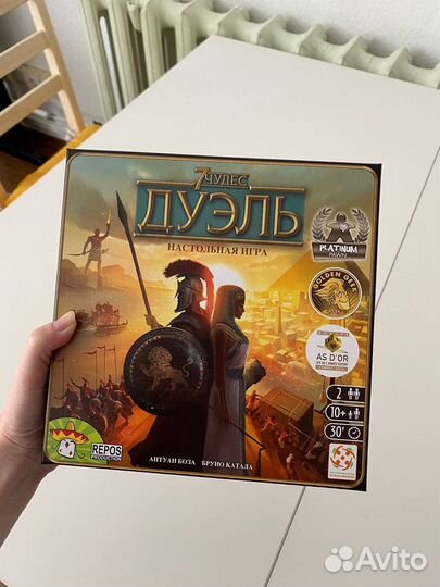 7 чудес дуэль настольная игра