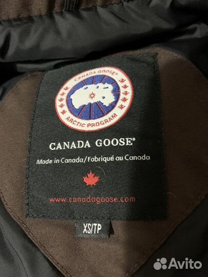 Пуховик оригинальный женский Canada Goose