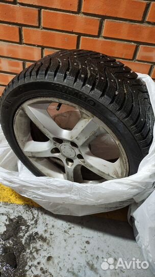 Шины зимние и литые диски r17, б/у, торг
