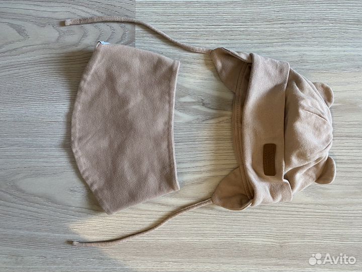 Комплект шапка и снуд детский