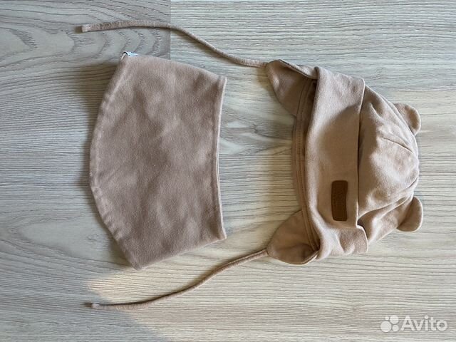 Комплект шапка и снуд детский