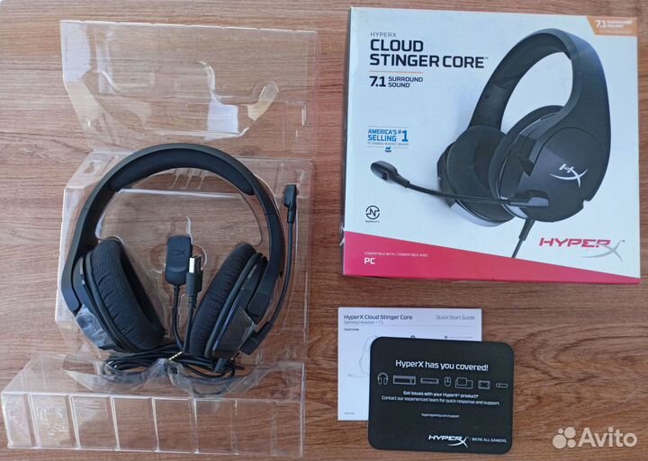 Игровая гарнитура HyperX Cloud Stinger Core 7.1