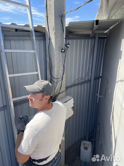 Услуги электрика электромонтажные работы