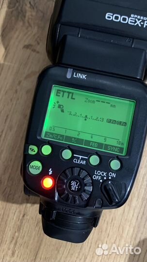 Вспышка canon speedlite 600ex rt