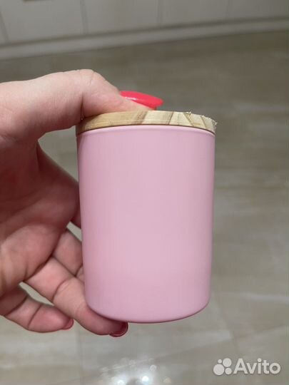 Стаканы для свечей с крышкой 200 мл