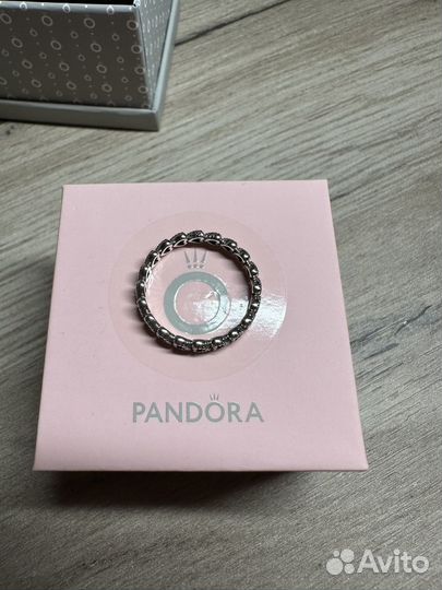 Кольцо Pandora соединенные сердца