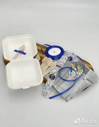 Коробка для бенто торта, бенто бокс