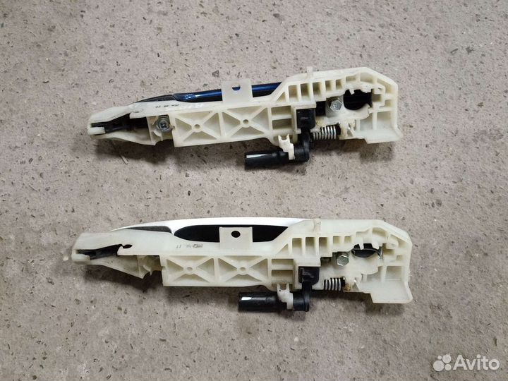 Ручка дверная зад лев hyundai solaris 1