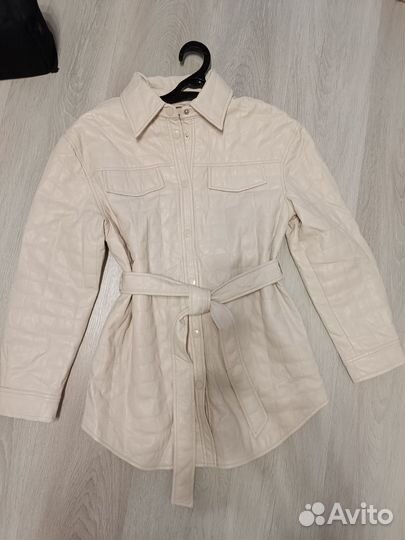 Куртка рубашка женская легкая стеганая