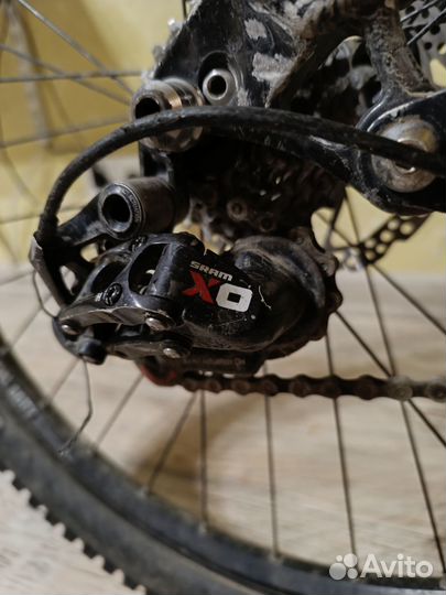 Переключатель sram X0 DH carbon