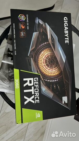 Видеокарта gigabyte GeForce RTX 3060 gaming OC 12G