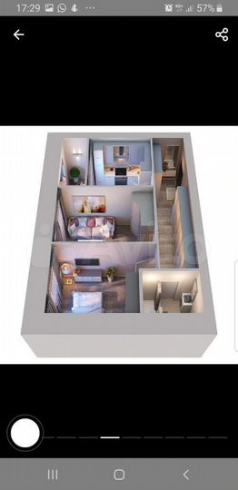 2-к. квартира, 48,9 м², 3/8 эт.