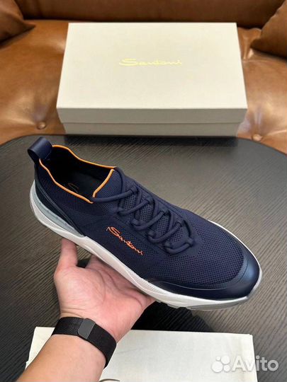 Кроссовки мужские Santoni