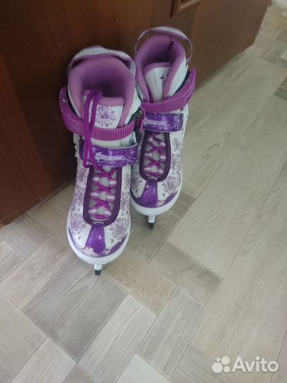 Коньки детские раздвижные