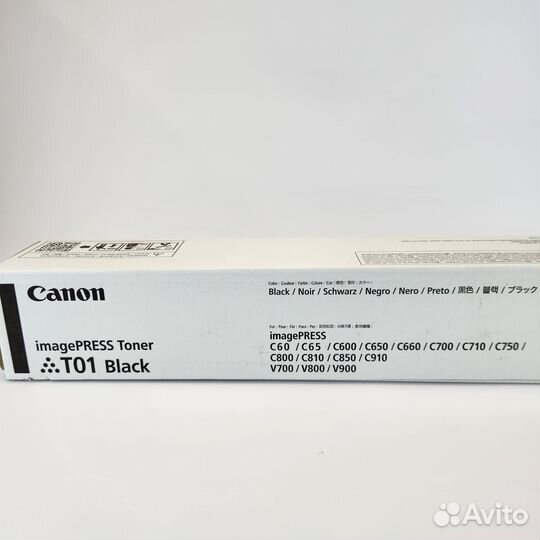 T01K ориг черный Тонер Canon imagepress С60