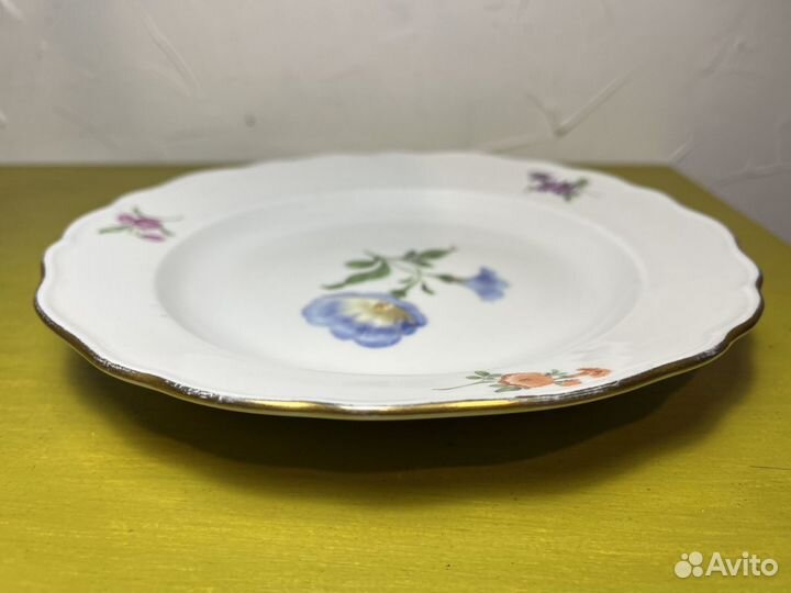 Тарелка Мейсен Meissen старинная