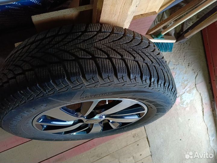 Комплект колес с зимней резиной на Renault Kaptur