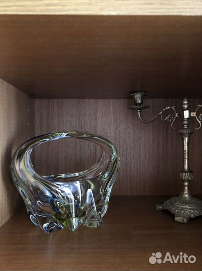 Продаю вазу-конфетницу Чехия винтаж