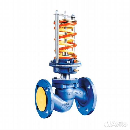 Регулятор переп чуг RDT Ду32 Ру16 фл Рп0.24-3 Kvs1