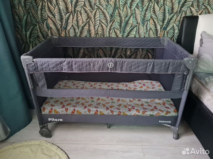 Кровать-манеж 3 в 1 Pituso valencia