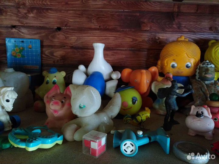 Детские игрушки времен СССР