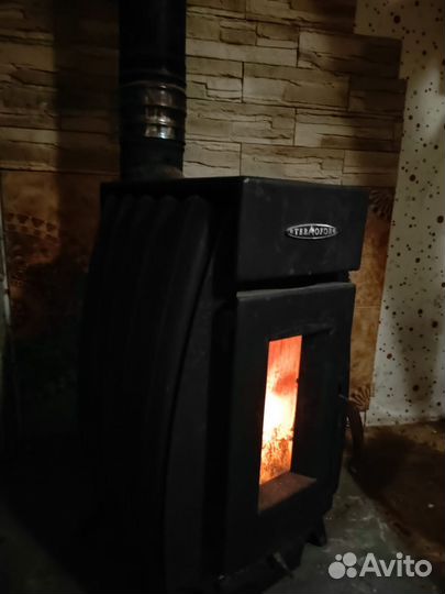 Печь огонь батарея 5