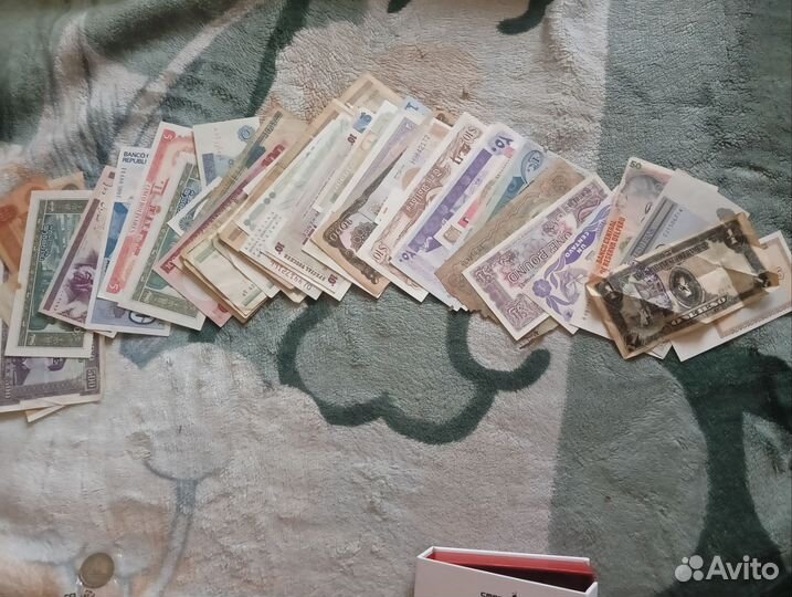 Коллекция монет и банкнот