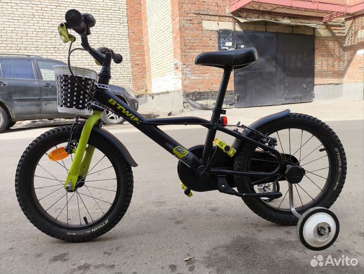 Детский велосипед btwin 16